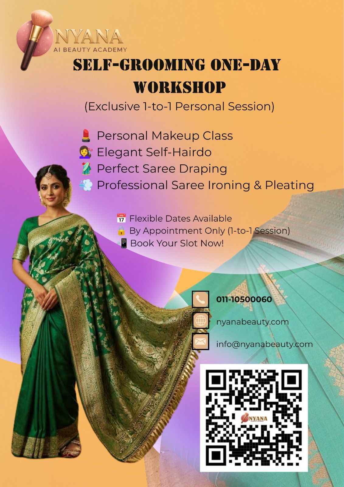 Self-Grooming One-Day Workshop at Nyana AI Beauty Academy